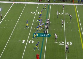 Lance McCutcheon hits spin button on 29-yard sideline snag