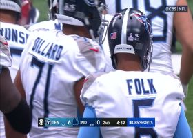 Nick Folk's 53-yard FG trims Colts' lead to four in second quarter