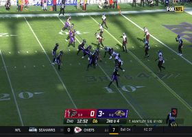 Rashaan Evans' hit-stick PBU in red zone forces Ravens into FG try
