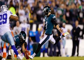 Jake Elliott drills a 51-yard FG directly between uprights