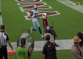 James Conner wins pylon race for 5-yard TD rush