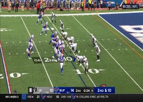 Josh Allen escapes sack to deliver sidearm TD dart to Khalil Shakir
