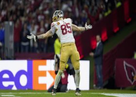 George Kittle encounters little resistance en route to second touchdown of 'MNF'