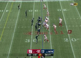 Slayton burns Seahawks with another curl route for 21-yard pickup