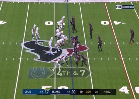 Jacoby Brissett comes up short on fourth-and-7 sprint