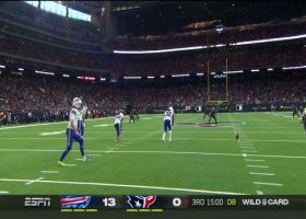 Second half of Bills-Texans kicks off in bizarre fashion