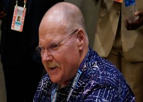 Andy Reid addresses media at AFC Coaches Breakfast of Annual League Meeting