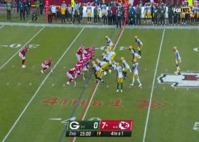 Darnell Savage, Packers swarm Darrel Williams for fourth-down turnover