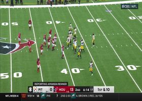 T.J. Watt hurries Stroud into fourth-down incompletion
