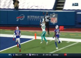 Rookie TD connection! Tua Tagovailoa's 25-yard dime hits Malcolm Perry for score