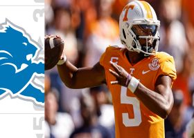 Rapoport: Lions hosting Tennessee QB Hendon Hooker on pre-draft visit