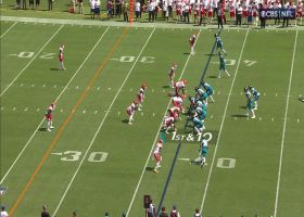 L'Jarius Sneed jumps on Agnew's loose football for Chiefs recovery