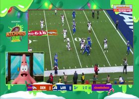 Patrick Star does play-by-play of Wilson's INT to Bobby Wagner | 'NFL Nickmas Game'