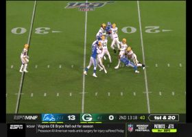 Aaron Rodgers converts first-and-20 to Geronimo Allison under pressure