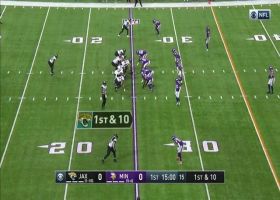 Glennon slings 24-yard dart to O'Shaughnessy in traffic jam
