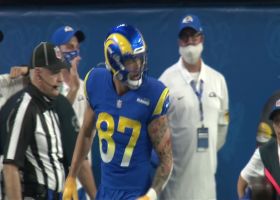 Bryce Perkins hits Jacob Harris for CLUTCH TD toss