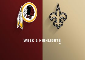 Redskins vs. Saints highlights | Week 5