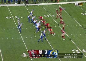 Kyren Williams has no quit in him on Stafford's checkdown throw to RB