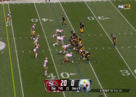 Fred Warner offers a rude awakening to Jaylen Warren on powerful tackle