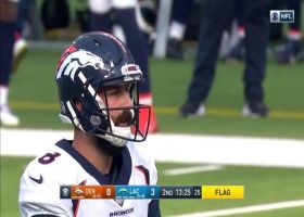 Brandon McManus clanks consecutive FG tries off the uprights