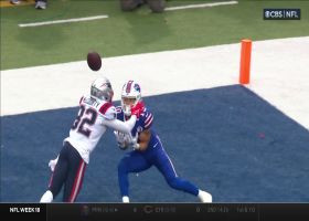 Devin McCourty prevents would-be 21-yard TD catch by Khalil Shakir