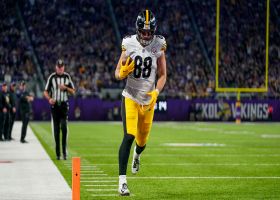 Freiermuth gives Steelers fourth TD in under 13 minutes with 15-yard catch and run