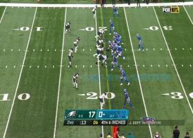 Milton Williams' first career sack shuts down Lions' drive