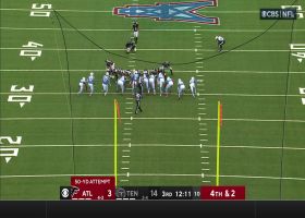 Younghoe Koo's 50-yard FG trims Titans lead to eight early in second half