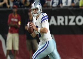 Gilbert delivers 34-yard downfield DIME under duress to Wilson