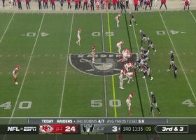 Renfrow slithers away from defender for slippery 16-yard catch and run