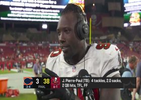 Jason Pierre-Paul discusses Bucs' cohesion in win over Bears