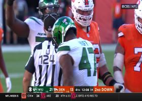 Bryce Huff gets to Russell Wilson again for sack in fourth quarter
