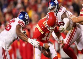 Leonard Williams' third-down strip-sack nearly forces third takeaway