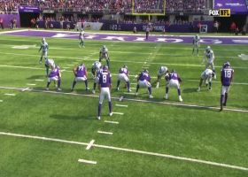 Kirk Cousins intercepted by Alex Anzalone