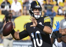 Trubisky caps Steelers' impressive drive on quick slant TD to Steven Sims