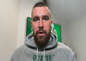 Travis Kelce talks working out with Patrick Mahomes, '23 draft prospects