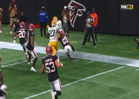 Jayden Reed takes Love's shovel pass 9 yards for a TD