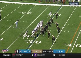 Derek Henry rumbles for 46 yards via screen play