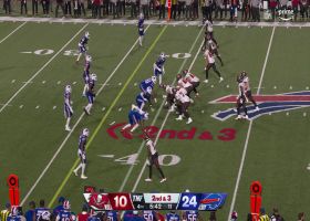 Bills take down Mayfield for back-to-back sacks in fourth quarter