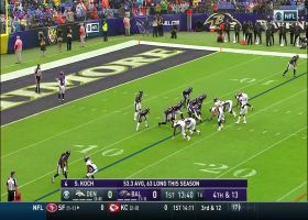 360-degree view of Denver Broncos linebacker Joe Jones blocked punt vs. Baltimore Ravens | True View