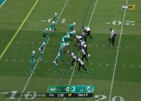Elandon Roberts wraps up Michael Carter for 5-yard TFL