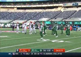 Ja'Marcus Bradley twists body to snag Mayfield's 22-yard loft