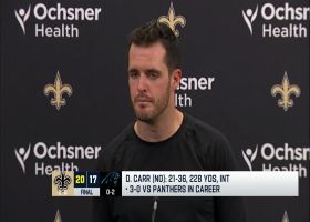 Carr: Defense helped us win this football game