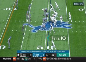 Malcolm Rodriguez is heat-seeking missile on sack of Tagovailoa