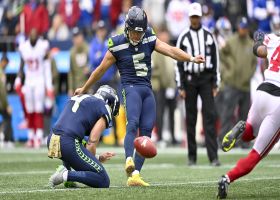 Jason Myers still drills 35-yard FG despite Dexter Lawrence's tip at line of scrimmage