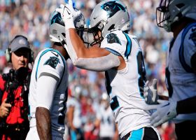 P.J. Walker's corner-route TD pass to Tremble puts Panthers ahead by 17