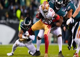 Fletcher Cox, Avonte Maddox team up to force turnover on downs with 4-yard TFL