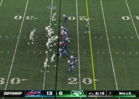 Zach Wilson lasers clutch 14-yard dart to Garrett Wilson on third down