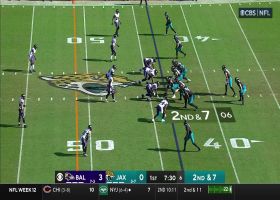 Lawrence locates Zay Jones over middle for 24-yard pickup