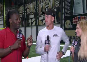Dennis Allen on Jameis Winston 'tweaking his foot' at Saints camp, expectations in Year 1 as head coach